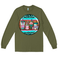Army Green nurse car coasters Long Sleeve Tee - AdoDesignShop