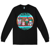 Black nurse car coasters Long Sleeve Tee - AdoDesignShop