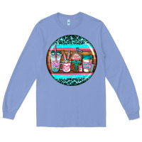 Colony Blue nurse car coasters Long Sleeve Tee - AdoDesignShop