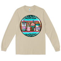 Mushroom nurse car coasters Long Sleeve Tee - AdoDesignShop