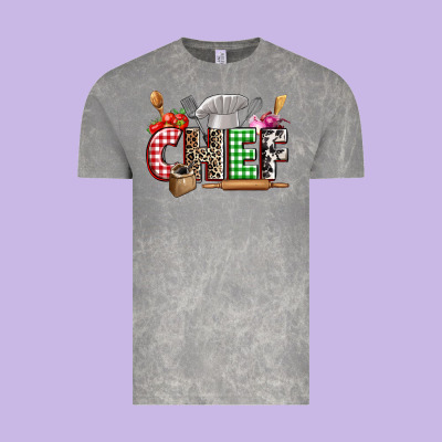 Chef Vintage Tee Designed By Zillion Design Studio