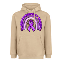 Mushroom awerenes ribbon  rainbow Heavyweight Hoodie - MaliasSmallBusiness