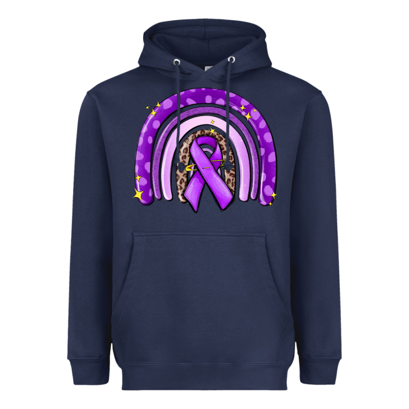 Awerenes Ribbon  Rainbow Heavyweight Hoodie by MaliasSmallBusiness | Teevron