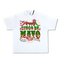 White happy cinco de mayo Urban Heavy Tee - CTS Tumbler Store
