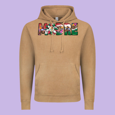 Mexican Flag Sunflower Madre Vintage Hoodie Designed By Jahusdesignshop