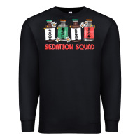 Black sedation squad Premium Sweatshirt - MaliasSmallBusiness