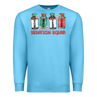 Ocean Blue sedation squad Premium Sweatshirt - MaliasSmallBusiness