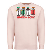Pale Pink sedation squad Premium Sweatshirt - MaliasSmallBusiness