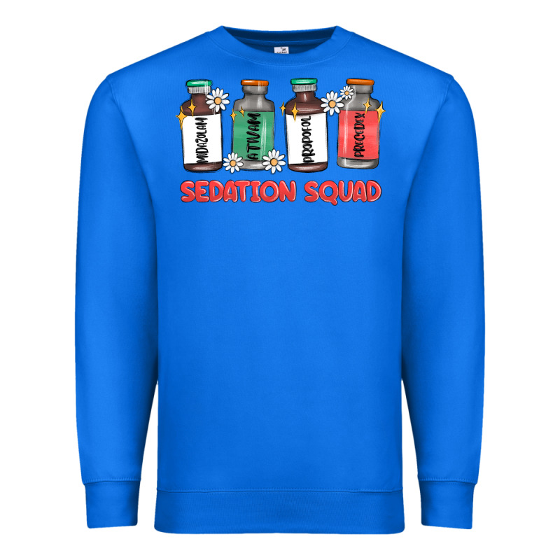 Sedation Squad Premium Sweatshirt by MaliasSmallBusiness | Teevron