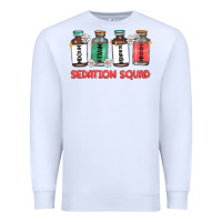 White sedation squad Premium Sweatshirt - MaliasSmallBusiness