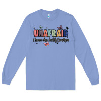 Colony Blue unafraid Long Sleeve Tee - JahusDesignShop