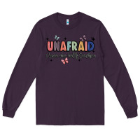 Plum unafraid Long Sleeve Tee - JahusDesignShop