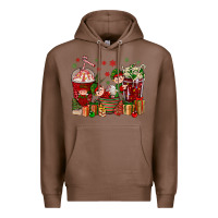 Chestnut Elf Coffee Cups Christmas Premium Hoodie - BundleAndBundleShop