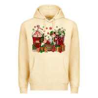Pina Colada Elf Coffee Cups Christmas Premium Hoodie - BundleAndBundleShop