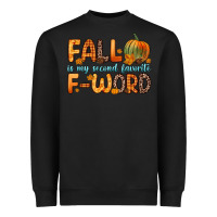 Black fall is my second favorite f word Heavyweight Sweatshirt - Zillion Design Studio