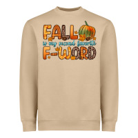 Mushroom fall is my second favorite f word Heavyweight Sweatshirt - Zillion Design Studio