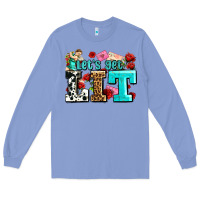 Colony Blue valentines day lets get lit Long Sleeve Tee - AdoDesignShop