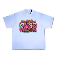Grape Ice some moms cuss too much it's me i'm some moms Urban Heavy Tee - Zillion Design Studio