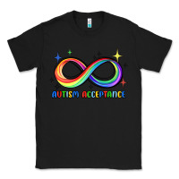 Black autism acceptance Classic Tee - JahusDesignShop