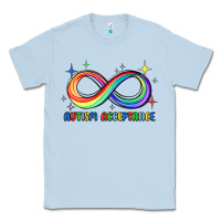 Dusty Blue autism acceptance Classic Tee - JahusDesignShop