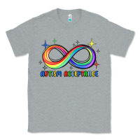 Heather Grey autism acceptance Classic Tee - JahusDesignShop