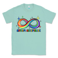 Seafoam autism acceptance Classic Tee - JahusDesignShop