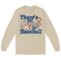 Mushroom theres no crying in baseball Long Sleeve Tee - JahusDesignShop