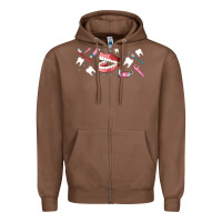 Chestnut dentist elements Zipper Hoodie - AdoDesignShop