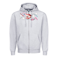 Heather Grey dentist elements Zipper Hoodie - AdoDesignShop