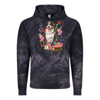 Cloud Black Easter Aussie Australian Shepherd Vintage Hoodie - RanaPortraitStore