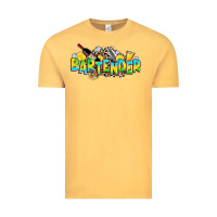 Vintage Mustard bartender Vintage Tee - Zillion Design Studio