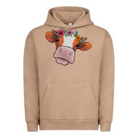 Pigment Burro cow with flowers Urban Hoodie - Bettercallsaul