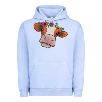 Pigment Grape Ice cow with flowers Urban Hoodie - Bettercallsaul