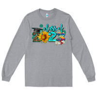 Heather Grey western sunflower class of 2023 Long Sleeve Tee - AdoDesignShop