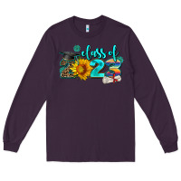 Plum western sunflower class of 2023 Long Sleeve Tee - AdoDesignShop