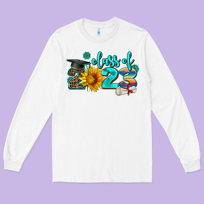 Western Sunflower Class Of 2023 Long Sleeve Tee Designed By Adodesignshop