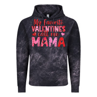 Cloud Black my favorite valentines call me mama Vintage Hoodie - texasbilliewilder
