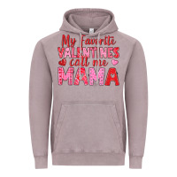 My Favorite Valentines Call Me Mama Vintage Hoodie | Teevron