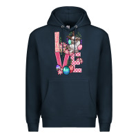 Navy Love Easter Premium Hoodie - BundleAndBundleShop