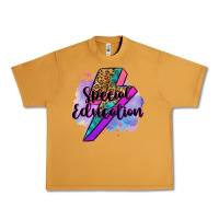 Peanut Butter special eduation teacher lightning bolt Urban Heavy Tee - Zillion Design Studio
