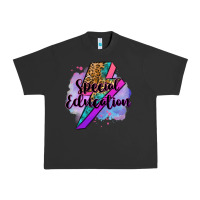 Pigment Black special eduation teacher lightning bolt Urban Heavy Tee - Zillion Design Studio