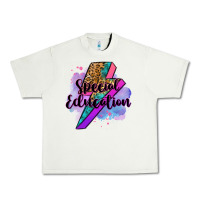Pistachio special eduation teacher lightning bolt Urban Heavy Tee - Zillion Design Studio