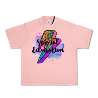 Salmon special eduation teacher lightning bolt Urban Heavy Tee - Zillion Design Studio