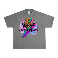 Tornado special eduation teacher lightning bolt Urban Heavy Tee - Zillion Design Studio