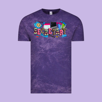 Secretary Vintage Tee Designed By Zillion Design Studio