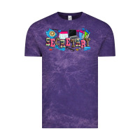 Cloud Purple secretary Vintage Tee - Zillion Design Studio