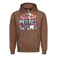 Chestnut dental squad Zipper Hoodie - AdoDesignShop