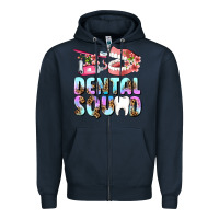 Navy dental squad Zipper Hoodie - AdoDesignShop