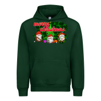 Forest Green Merry Christmas - Gnome - Gnome Urban Hoodie - Bettercallsaul