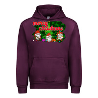 Mauve Wine Merry Christmas - Gnome - Gnome Urban Hoodie - Bettercallsaul